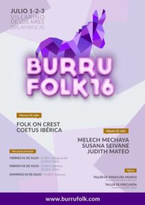 CARTEL BURRUFOLK 2016